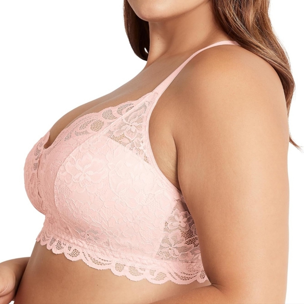 🩷BALI LACE WIRELESS CONVERTIBLE BRA SIZE 2X - Picture 2 of 9